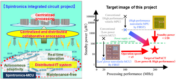 Target of distributed IT system project