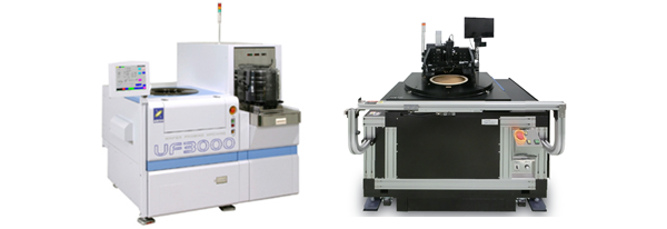 Developing full-auto prober (left) and semi-auto prober (right) for testing MRAM